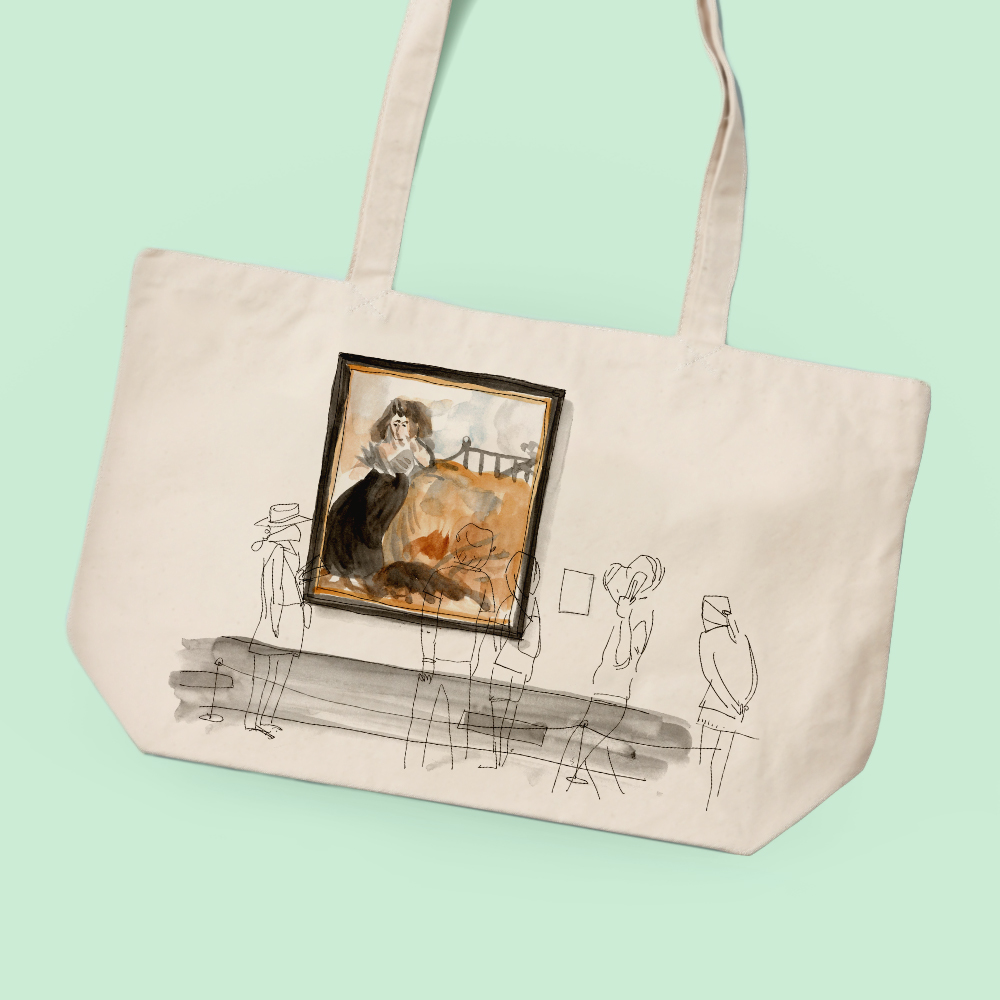 Leocadia (Museo del Prado) - MADRID - Shopping bag - Tintablanca